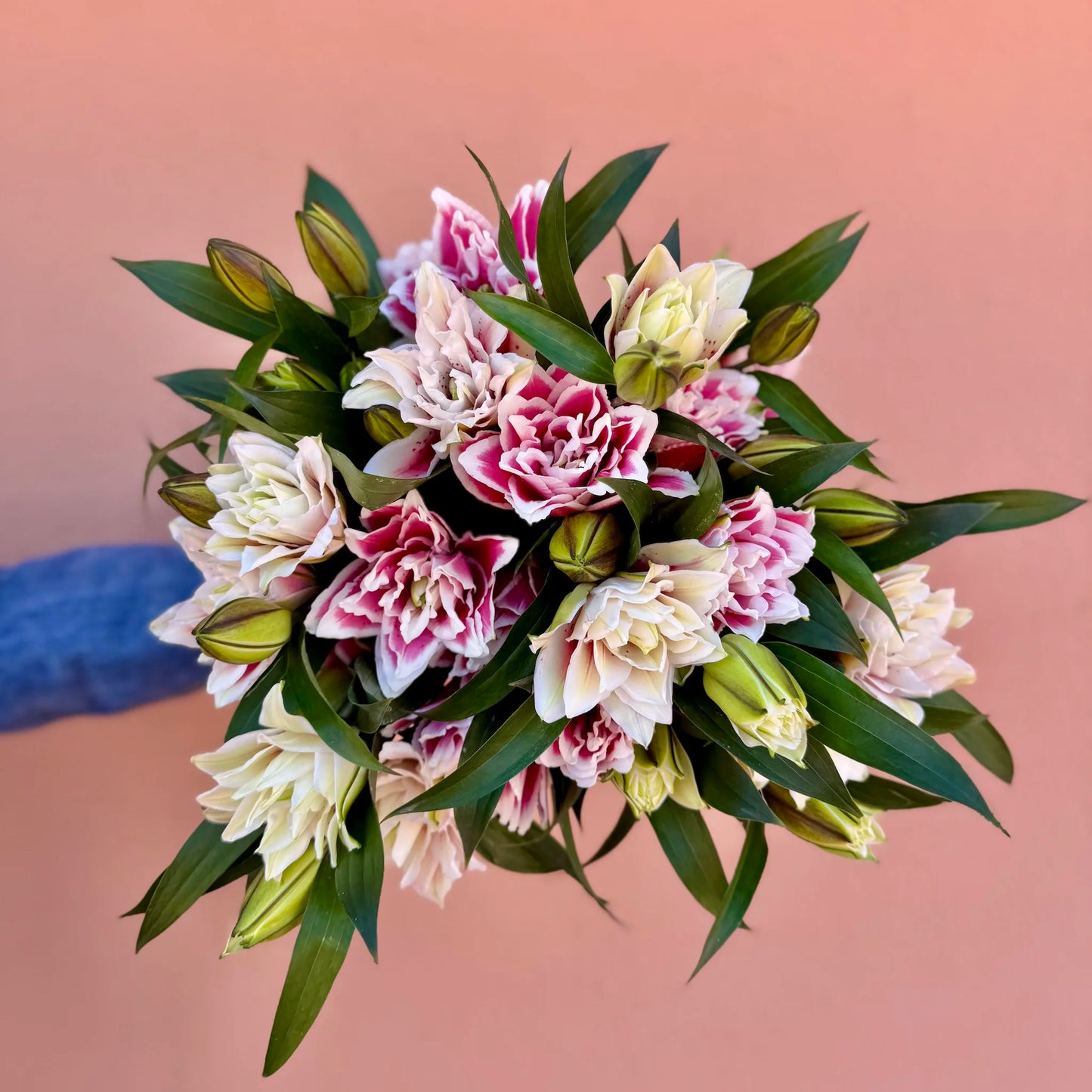 Roselily Doubles Bunch delivery barcelona by florster