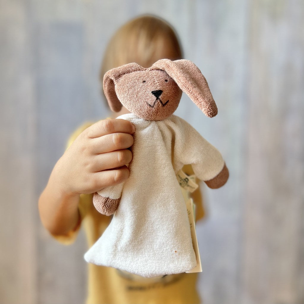 Organic blanket bunny for new baby born