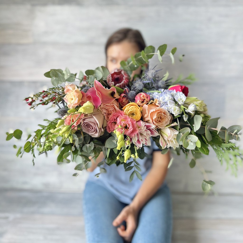Just right bouquet front view